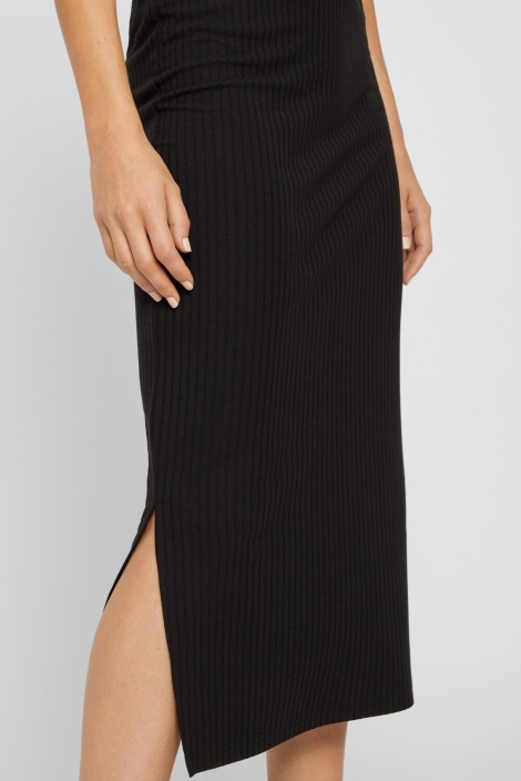 Pieces pckylie mw midi skirt noos